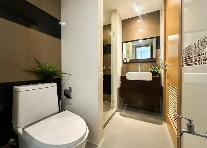 Apartment Contemporary Premier 1br - Ultra Fast Wifi - Bts Nana