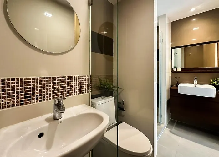 Apartment Contemporary Premier 1br - Ultra Fast Wifi - Bts Nana *