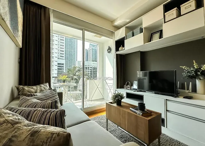 Contemporary Premier 1br - Ultra Fast Wifi - Bts Nana Bangkok